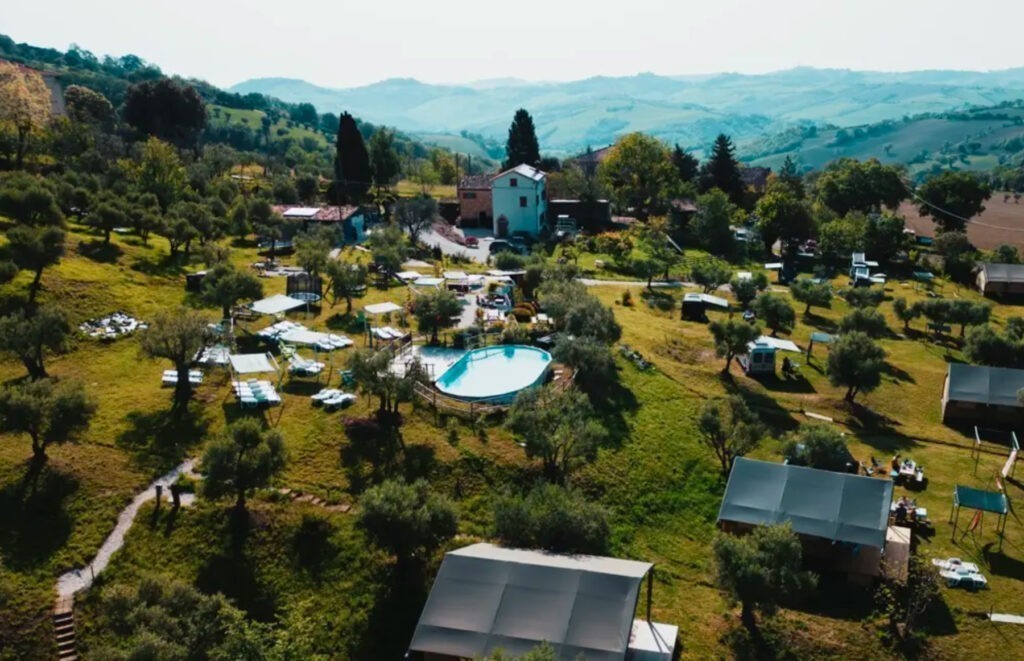 Camping44 in Loro Piceno, Italië